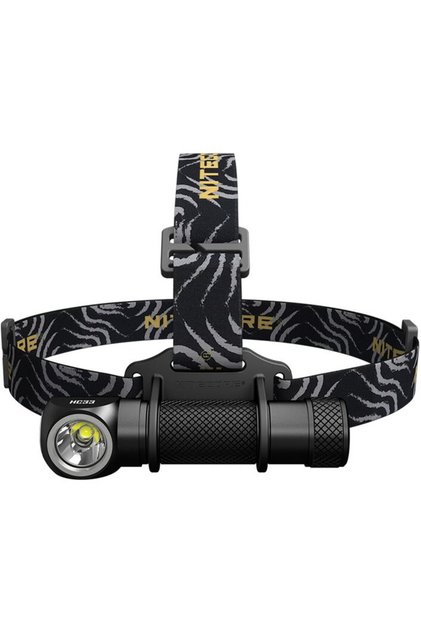 HC33 Lanternă frontală neagră LED