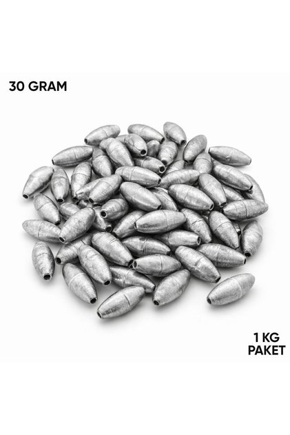 Gezer Olta Kurşunu - Kıstırma (Zeytin) Kurşun - 30 Gram - 1KG