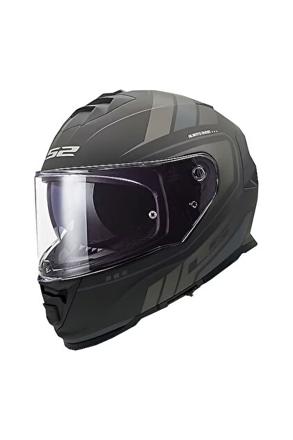 LS2 KAPALI KASK STORM 2 FIST MAT SİYAH ORJİNAL 2XL VİZÖRLÜ