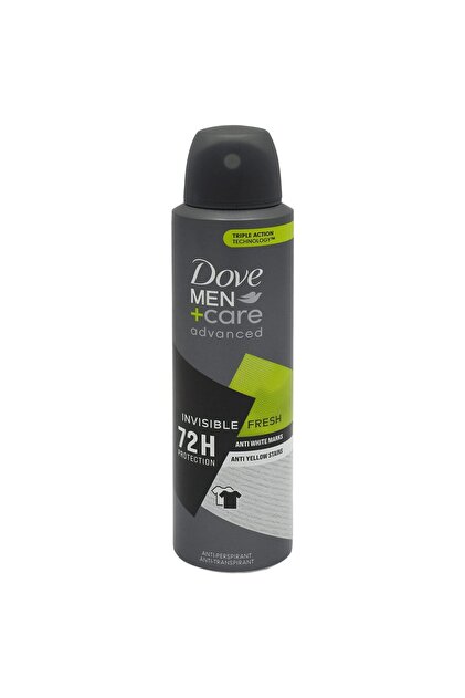 Deodorant Antiperspirant, Dove, 150 ml Men Advanced Care Invisible Fresh