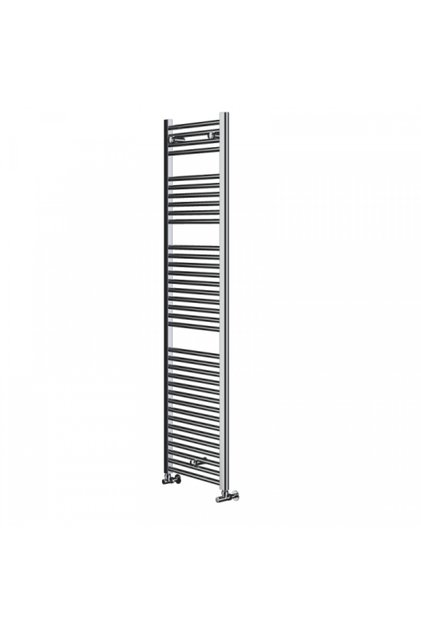 Radiator portprosop de baie, cromat, din oțel, drept, Vision, 450 x 1703 mm, 625 W