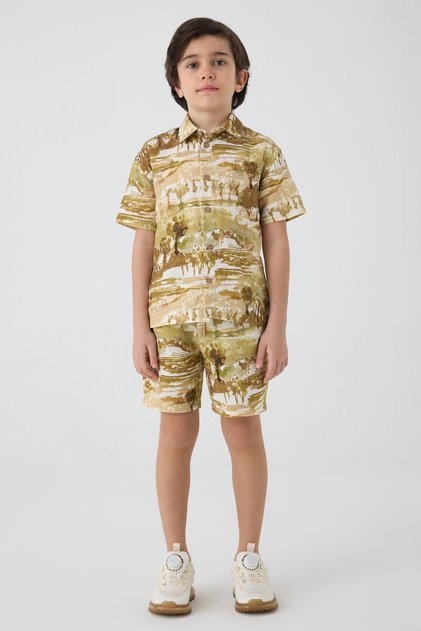 Boy Patterned Shirt