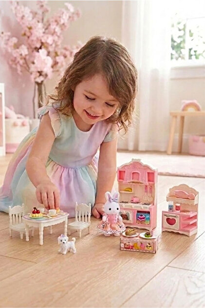 Feyza Oyuncak Bay Dreamy Kız Çocuk Oyuncak Mutfak Seti 1 Tavşan 1