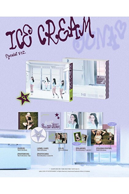 tays store YUNA (ITZY) - [Ice Cream] SPECIAL Ver. Album - Fiyatı