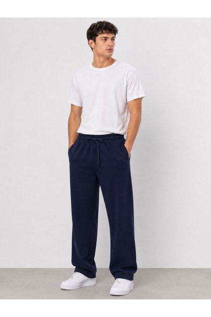 Men's Classic Cut Cotton Comfortable Fit Baggy Sweatpants