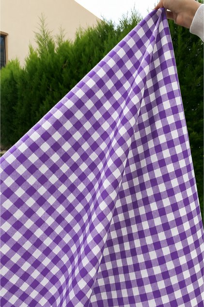 Piti Checkered Table Cloth, Picnic Blanket, Multi-Purpose Blanket