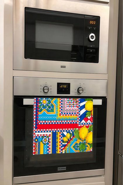 Decorative Kitchen Cotton Oven Towel with Special Pattern 35X50 cm Washable