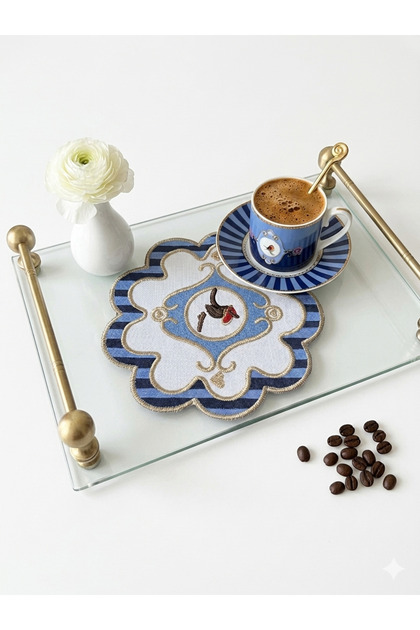Round Bird-Coctail Napkins Single Pack