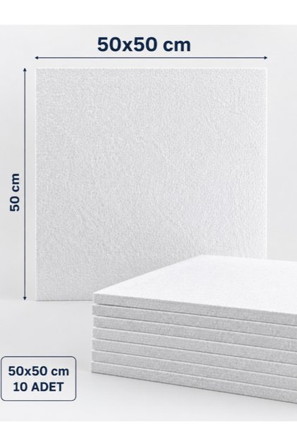 Eps Strafor Köpük Isı Yalıtım Levhası 22 Dns 3 CM 50x50cm (10 Adet)