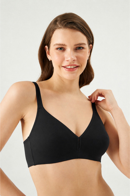 Wireless Cotton Bra Comfortable Fit Supportive for Daily Use