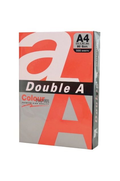 Hartie color pentru copiator A4, 80g/mp, 500coli/top, - rosu intens