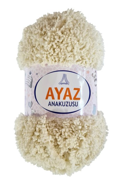 Anakuzusu El Örgü İpi Ekru 7383