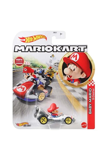 HOT WHEELS Mario Kart Karakter Araçlar Blue Yoshi Grn23 - Fiyatı