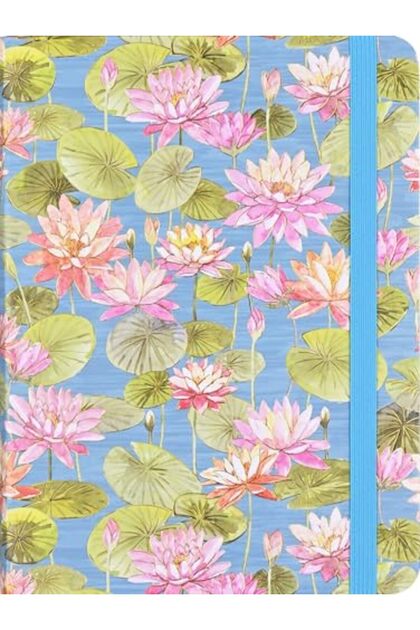 Water Lilies Journal Diary Notebook)