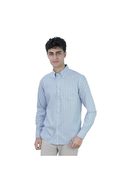 Men’s Cotton Oxford Wrinkle Free Long-Sleeve Shirt