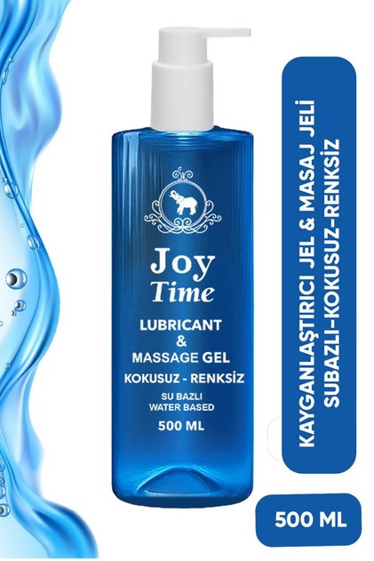 Kayganlaştırıcı Jel Masaj Jeli Su Bazlı 500ml Kokusuz Renksiz