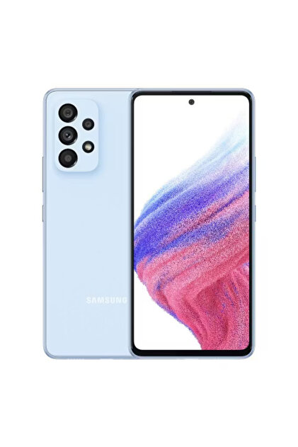 galaxy a53 5g ブルー ほぼ未使用 Samsung Yenilenmiş Galaxy A53 128 GB Mavi Cep Telefonu (12 Ay