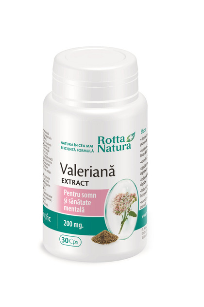 Valeriana 200mg 30 capsule