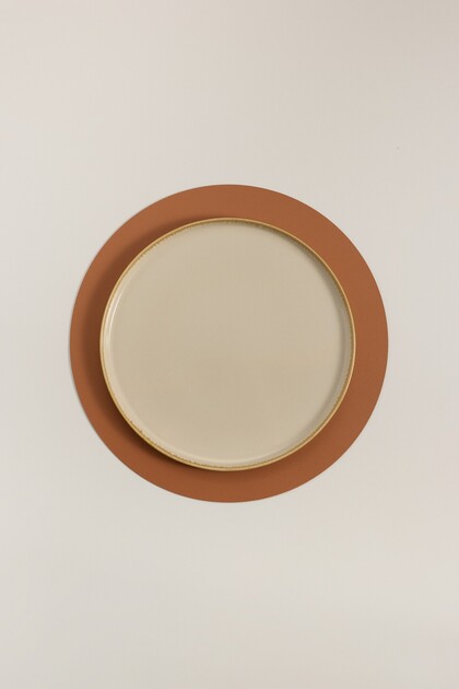Yuvarlak deri nihale 35 cm
