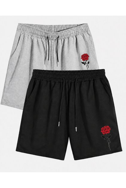 2-Pack Printed Unisex Kids Shorts