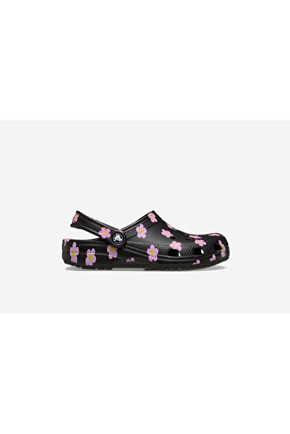 Saboti clasici cu model floral