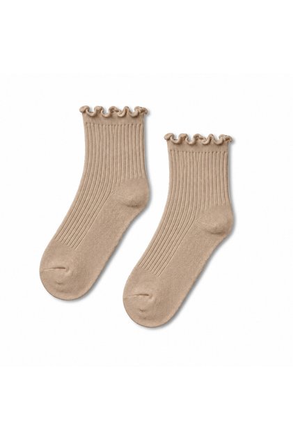 Curly Ruffled Women's Socks