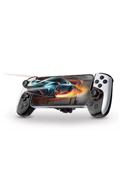 Chillcore Cooling Game Controller with Active Cooling System, Customizable Macro Mapping, Multi-Platform, Universal Phone Compatibility, Wireless Connectivity, USB-C Charging Interface - Black