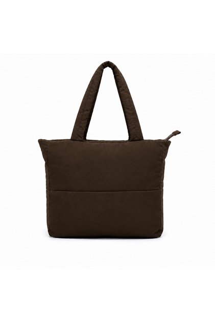 Women's Large Size Shoulder Bag Water Repellent Parachute Fabric Daily Use 10 Liter Large Volume Laptop Compatible