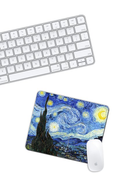 Van Gogh Yıldızlı Gece Mouse Pad Fare Altlığı