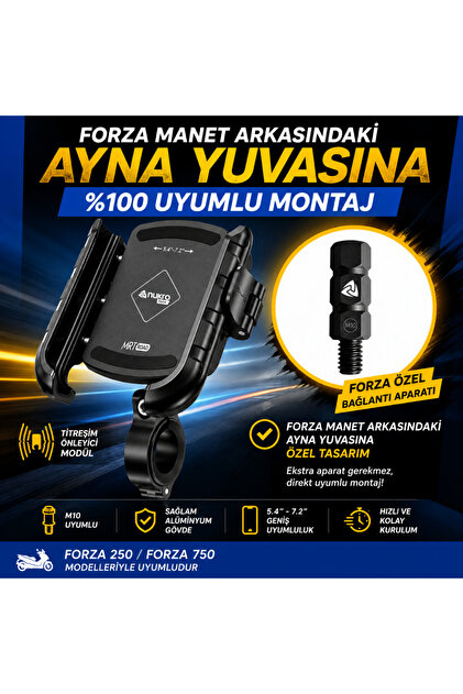 Nukrotech Honda Forza 250 / 750 MRT Road Titreşim Modüllü Telefon