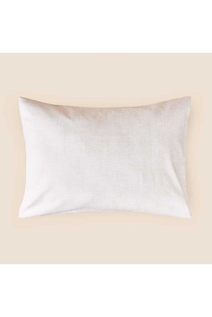 Soft Vera Kolay Ütülenir 2'li Yastık Kılıfı - Bej - 50x70 cm