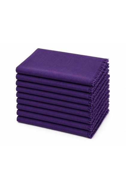 Flamli Flat Headscarf 10 Pieces Soft Textured Suitable for Daily Use
