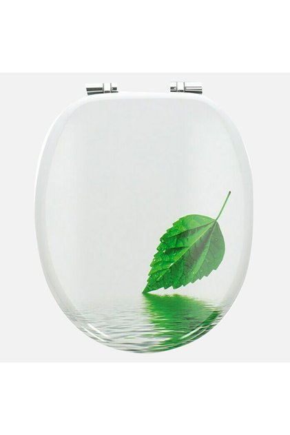 Poseidon Leaf Mdf Klozet Kapağı