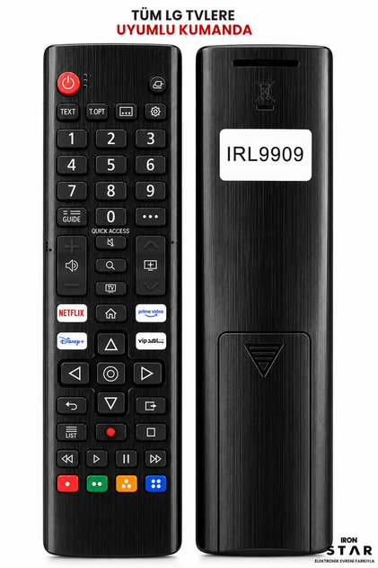 kumandası / TV kumandası / televizyon kumandası / TV uyumlu kumanda / akıllı TV kumandası / Smart TV kumandası / LED TV kumandası / universal kumanda