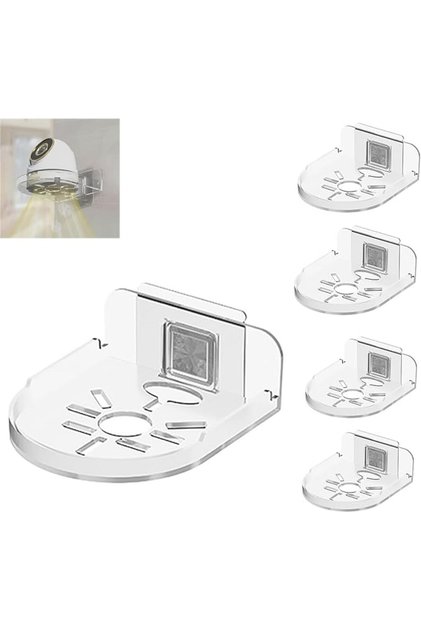 Acrylic Small Wall Shelf, 5 Packs Wall Mounted Camera Shelf Floating Shelf, for Monitor Mini