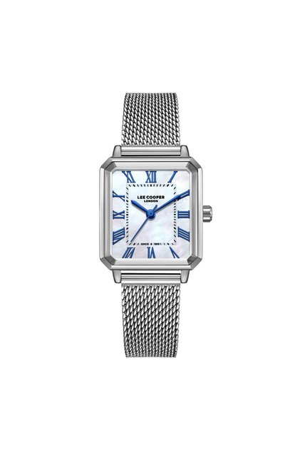 Women's Analog White Mop Dial Watch - LC08376.329