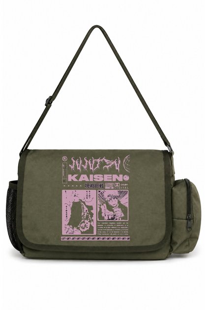Jujutsu Kaisen Gojo Satoru Anime Printed Unisex School, Sports, Office Multi-Purpose Messenger Bag