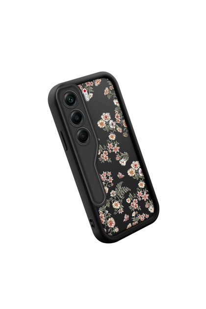 Tecno Camon 40 Uyumlu Zarif Çiçek Baskılı Kılıf Darbeye Dayanıklı Koruma