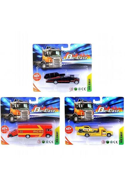 CanEm Die Cast Kartela Metal Tek Araç Taşıyan Kamyonetler - Fiyatı