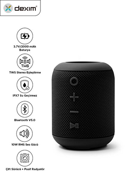 Dexim Boom SC-371 Bluetooth Hoparlör -DBS001 - Fiyatı, Yorumları
