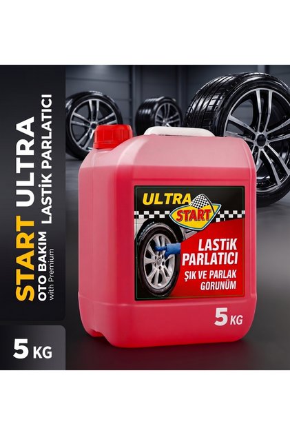Ultra Lastik Parlatıcı 5 KG (Sıvı Püskürtmeye Uygun)