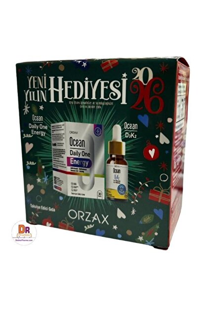 Ocean Orzax Ocean Yılbaşı Seti - Daily One Energy 30 Tablet + D3K2