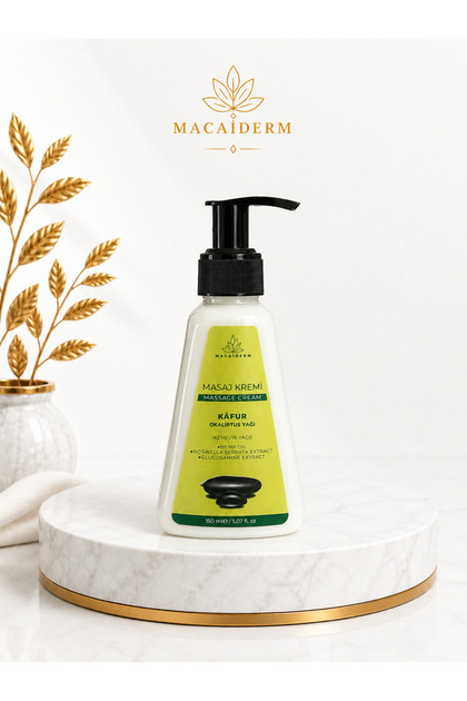 Macaiderm Kafur İçeren Masaj Kremi 150 ml | Ferahlatıcı
