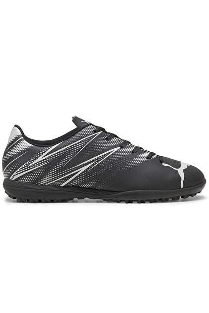 Puma Attacanto TT 107478-01 Erkek Halı Saha Ayakkabısı SİYAH-BEYAZ