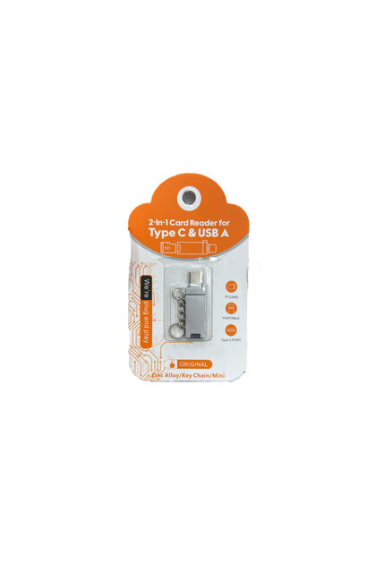 ZR967 Type-C Usb 2İn1 Card Reader