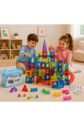 BAŞEL Magical Magnet Deluxe 112 Parça Oyun Seti - Fiyatı, Yorumları