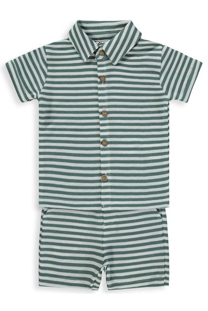 Striped 6-18 Month Set - Green