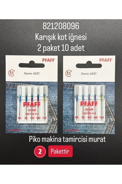 Kot Iğnesi (karışık) (1 Paket=5 Adet) (821208096)