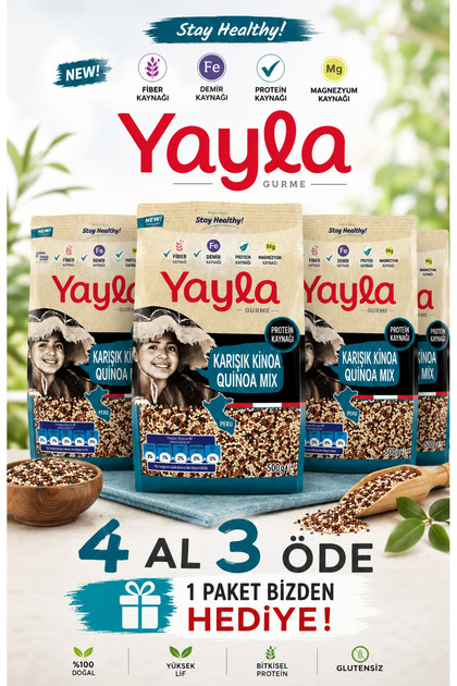 4 Al 3 Öde Gurme Karışık Kinoa 4x500Gr