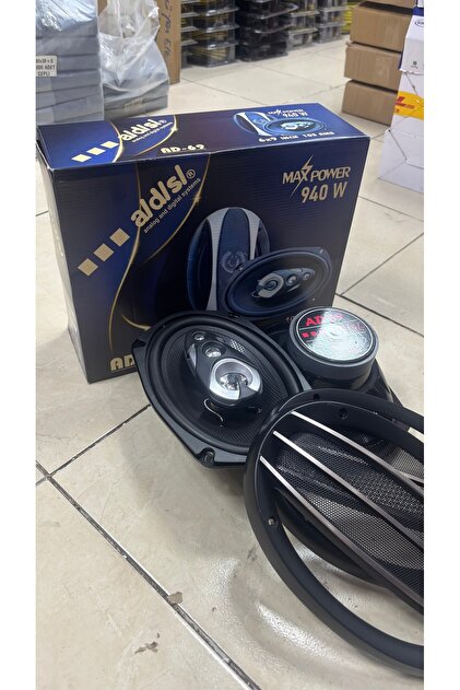 Sunask Sn-6369 1000 Watt Oto Hoparlör Oval 6x9 Araba Hoparlör